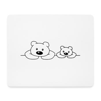Teddys - Mouse Pad (horizontal) - white - Front