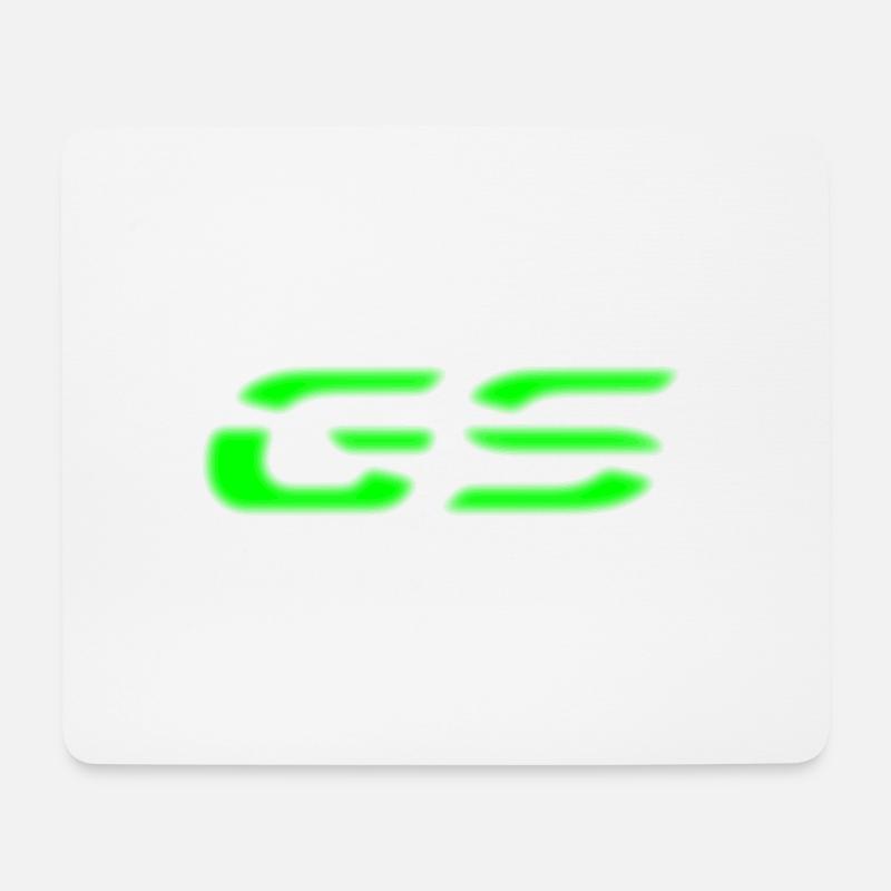 GS - Mousepad (Querformat) - Weiß