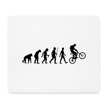 Evolution Mountainbike - Mousepad (Querformat) - Weiß - Vorne