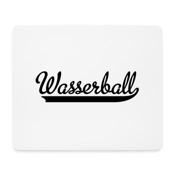 Wasserball - Mousepad (Querformat) - Weiß - Vorne