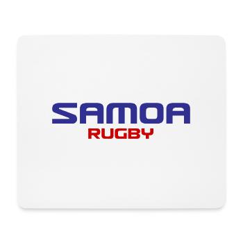 Samoa - Rugby - Südsee - Polynesien - Sport - Apia - Mousepad (Querformat) - Weiß - Vorne