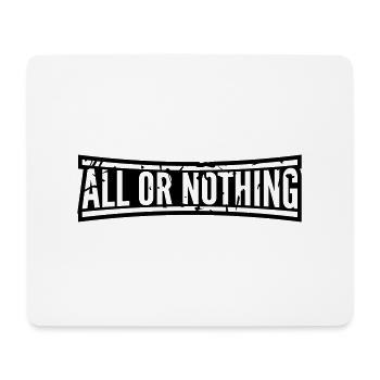 all_or_nothing_cool_eu1 - Mousepad (Querformat) - Weiß - Vorne