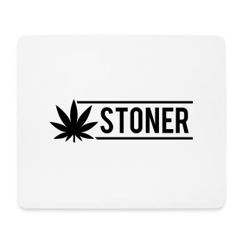 stoner_high_f1 - Mousepad (Querformat) - Weiß - Vorne