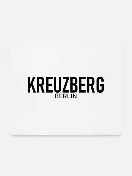 Kreuzberg - Berlin - Deutschland - Germany Bezirk - Mousepad (Querformat) - Weiß