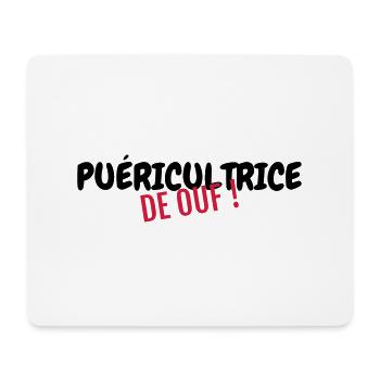 Kinderpflegerin / Kinder / Kind / Baby - Mousepad (Querformat) - Weiß - Vorne