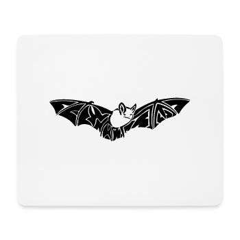 bat - Mouse Pad (horizontal) - white - Front