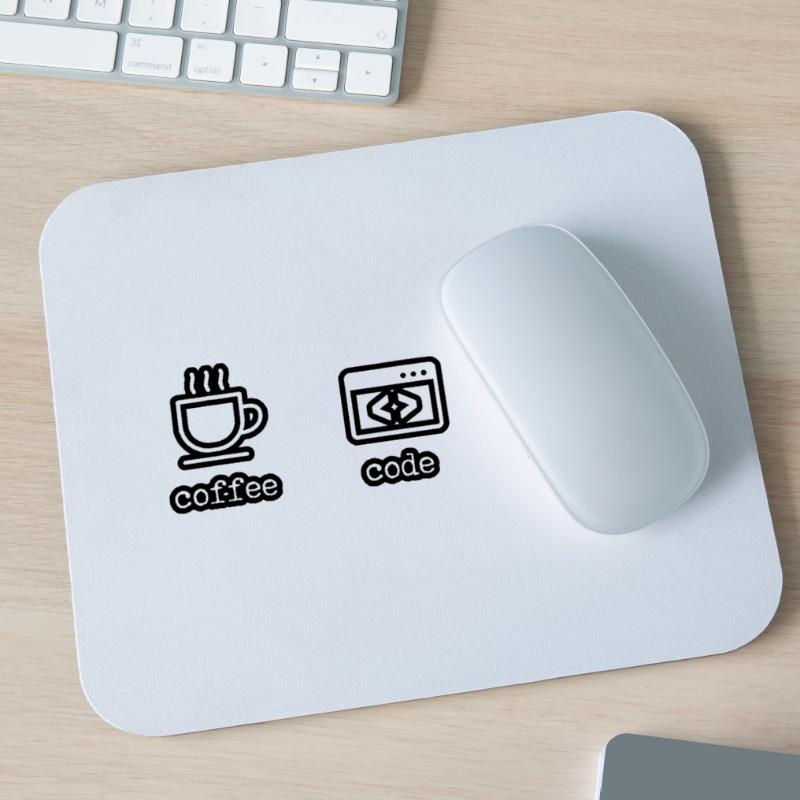 Coffee Code Create - gift idea for students Mouse Pad (horizontal)