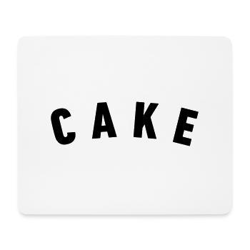 Cake - Mouse Pad (horizontal) - white - Front