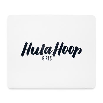 Hula-Hoop Girls - Mouse Pad (horizontal) - white - Front