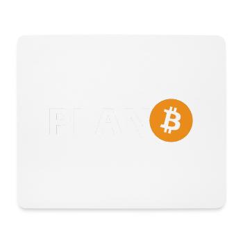 BITCOIN - Mouse Pad (horizontal) - white - Front