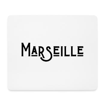Marseille - Mousepad (Querformat) - Weiß - Vorne