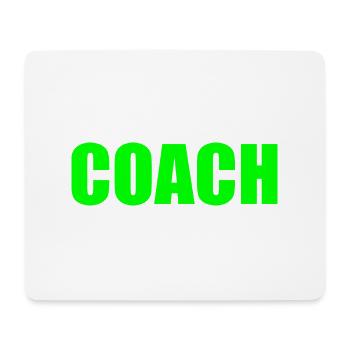 Coach - Mouse Pad (horizontal) - white - Front