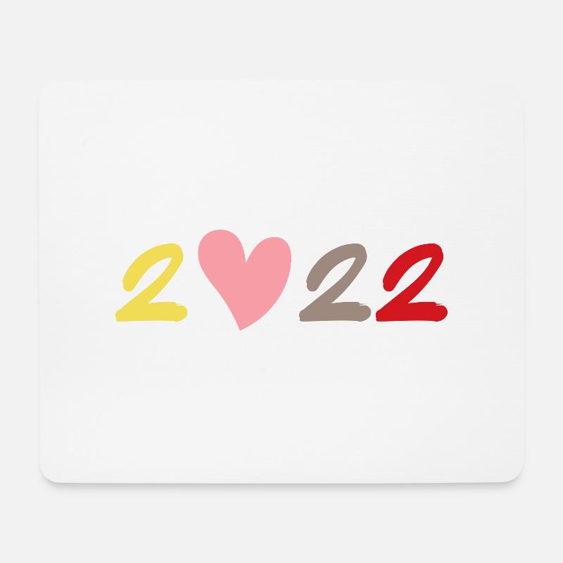 2022 Love on Tour Design inspiriert von H.Styles - Mousepad (Querformat) - Weiß