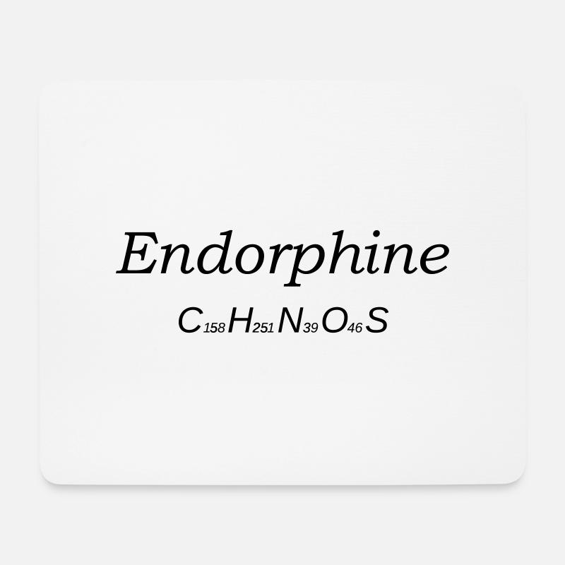 Endorphine - Mouse Pad (horizontal) - white
