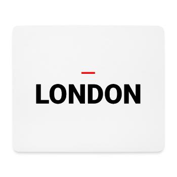 LONDON - Tapis de souris (format paysage) - blanc - Devant