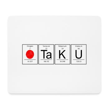 Otaku Chemisches Element Japan Flagge - Mousepad (Querformat) - Weiß - Vorne