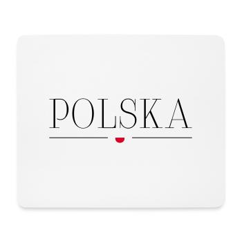Polen - Mousepad (Querformat) - Weiß - Vorne