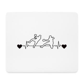 Handballverein Handballer Handball Handballspieler - Mousepad (Querformat) - Weiß - Vorne