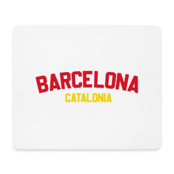Barcelona - Mouse Pad (horizontal) - white - Front