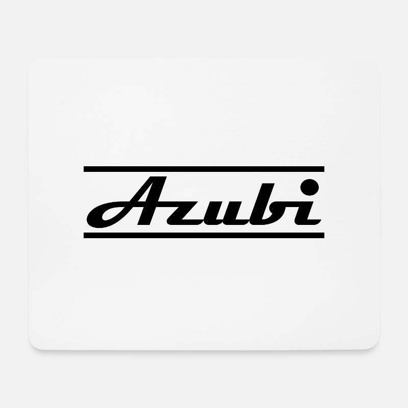 Azubi - Mousepad (Querformat) - Weiß