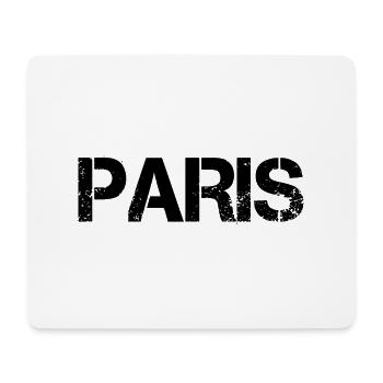 Paris - Tapis de souris (format paysage) - blanc - Devant