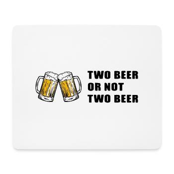 Beer Beer Wine Vino Party - Mouse Pad (horizontal) - white - Front