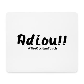 Adiou sud ! - Tapis de souris (format paysage) - blanc - Devant