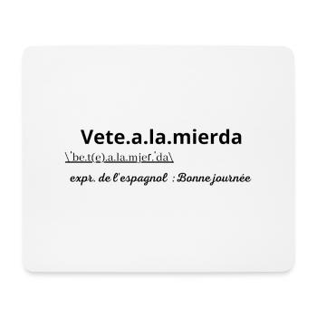 Vêtement pour Espagnol humoristique ! - Tapis de souris (format paysage) - blanc - Devant