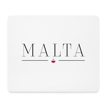 Ich liebe Malta - Mousepad (Querformat) - Weiß - Vorne