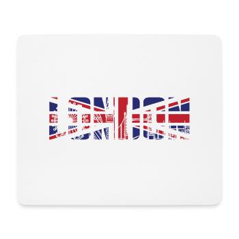 London, England - Mouse Pad (horizontal) - white - Front