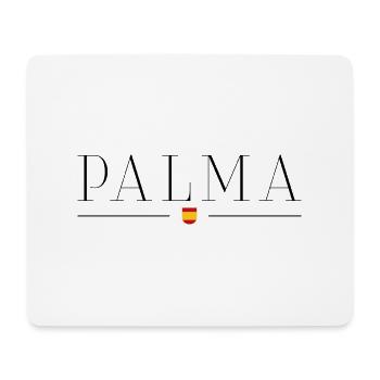 Palma Elegance T-Shirt - Tapis de souris (format paysage) - blanc - Devant