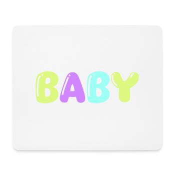 baby - Mouse Pad (horizontal) - white - Front