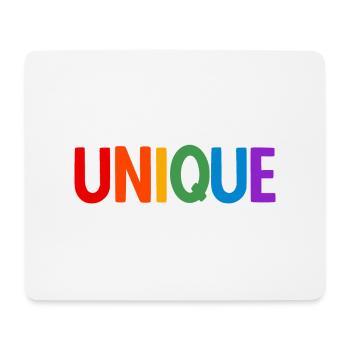 Lgbt. Einzigartig - Mousepad (Querformat) - Weiß - Vorne