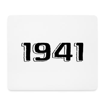 Vintage 1941 Born Birthday Retro 1941 - Mouse Pad (horizontal) - white - Front
