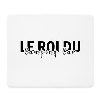 King of the motorhome motorhome humor gift - Mouse Pad (horizontal) - white - Front