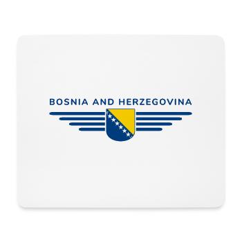 Bosnia & Herzegovina T-Shirt - Mouse Pad (horizontal) - white - Front