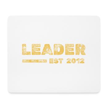 Leader 2012 - Mouse Pad (horizontal) - white - Front