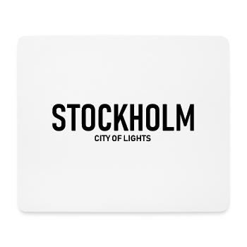 Stockholm - City of Lights - Schweden - Sweden - Mouse Pad (horizontal) - white - Front