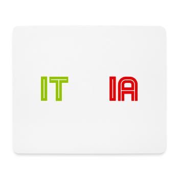 Italia - Italy - Italien - Mousepad (Querformat) - Weiß - Vorne