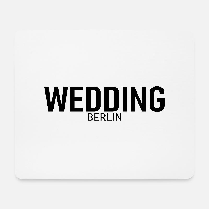 Wedding - Berlin - Deutschland - Mousepad (Querformat) - Weiß