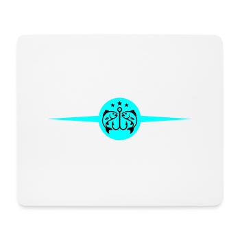 Pêche Hameçons Poisson - Tapis de souris (format paysage) - blanc - Devant