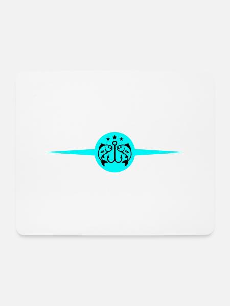 Fischen Angelhaken Fische - Mousepad (Querformat) - Weiß