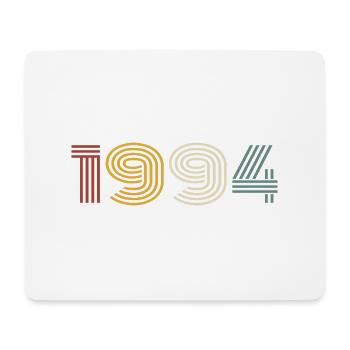 1994 Retro Style 1994 Geburtstag 1994 Vintage - Mousepad (Querformat) - Weiß - Vorne