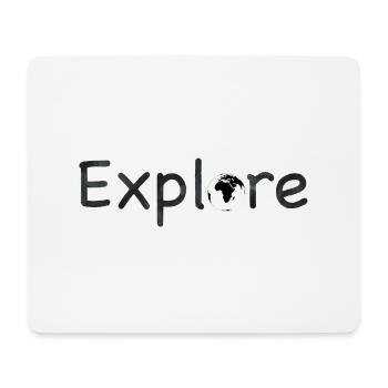 Explores - Mouse Pad (horizontal) - white - Front
