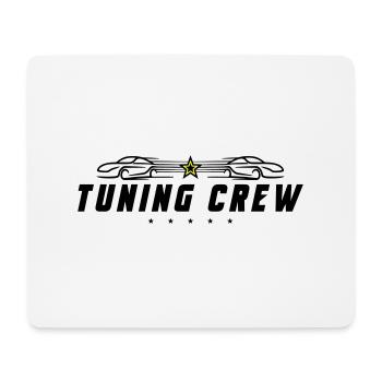 Tuning Crew Car - Mouse Pad (horizontal) - white - Front