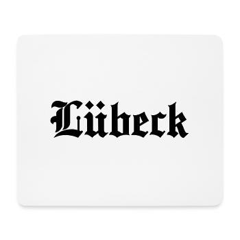 Luebeck Lübeck - Mousepad (Querformat) - Weiß - Vorne