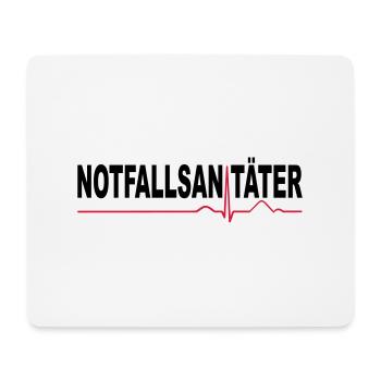 Notfallsanitäter - Mousepad (Querformat) - Weiß - Vorne