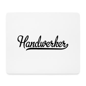 Handwerker - Mousepad (Querformat) - Weiß - Vorne