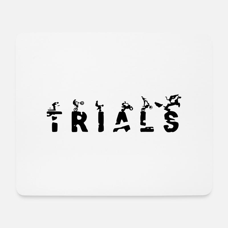 TRIAL - Mousepad (Querformat) - Weiß