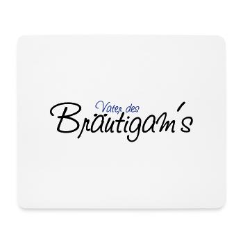 vater_des_braeutgams - Mousepad (Querformat) - Weiß - Vorne